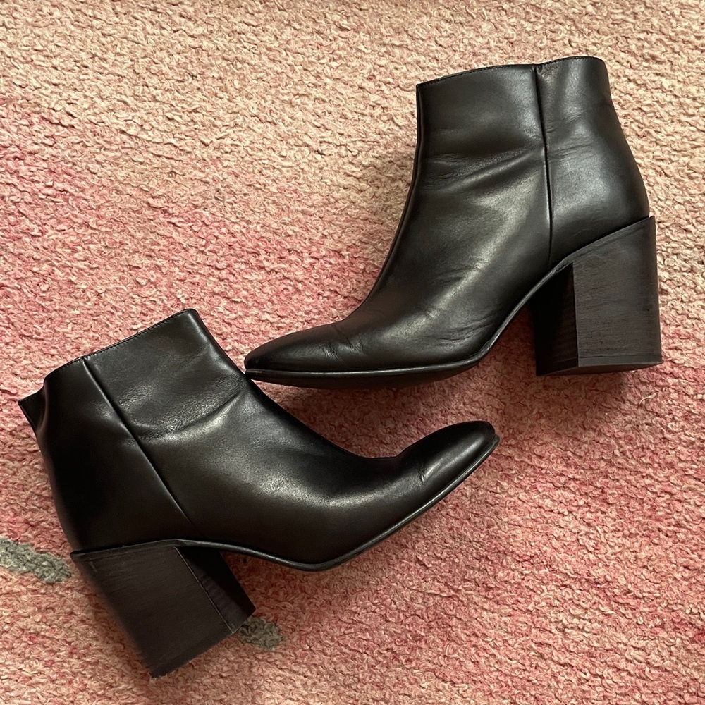 Acne Studios Black Ankle Booties (Size 39) - Picture 2 of 9